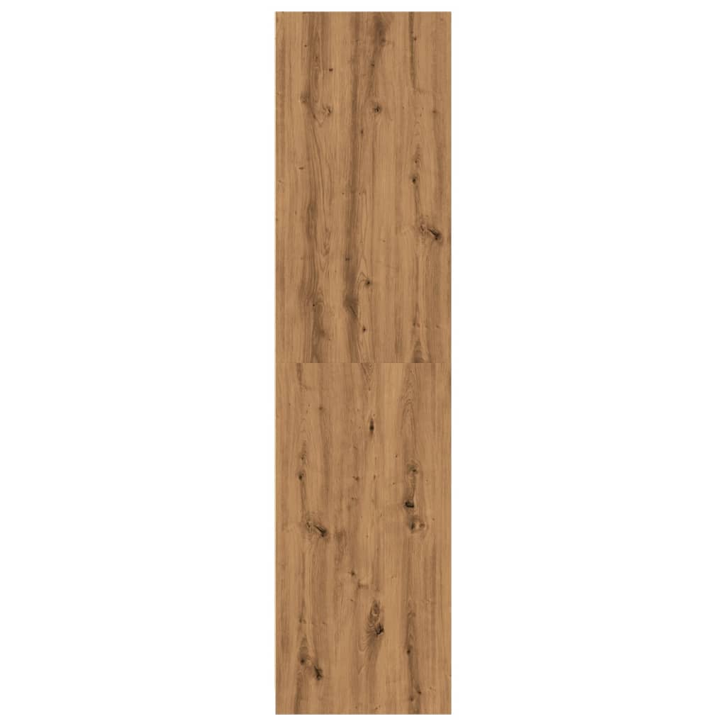 vidaXL Wardrobe Artisian Oak 30x50x200 cm Engineered Wood - Brown
