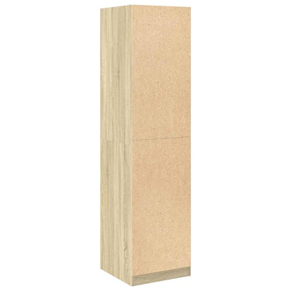 vidaXL Wardrobe Sonoma Oak 50x50x200 cm Engineered Wood - Brown