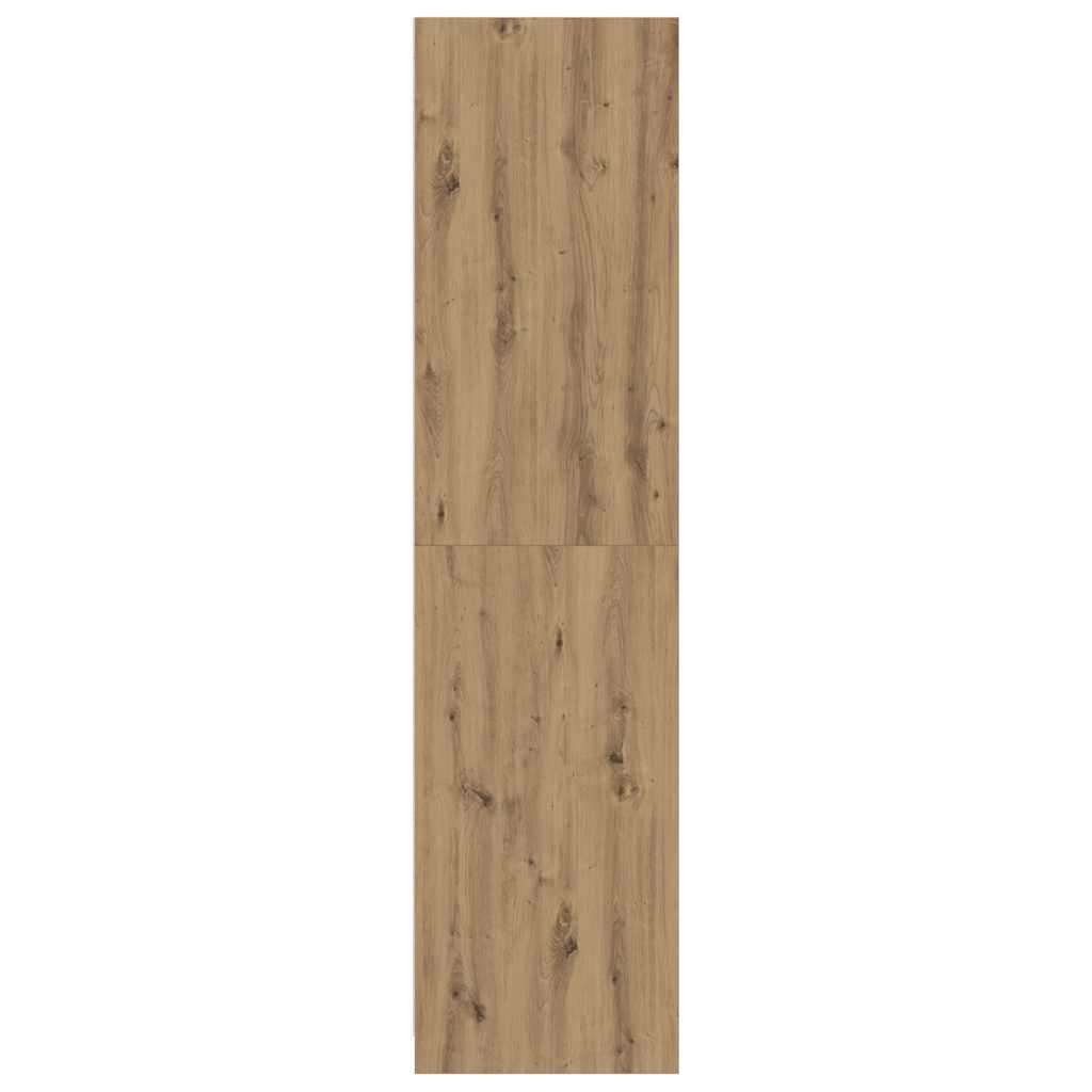 vidaXL Wardrobe Artisian Oak 50x50x200 cm Engineered Wood - Brown