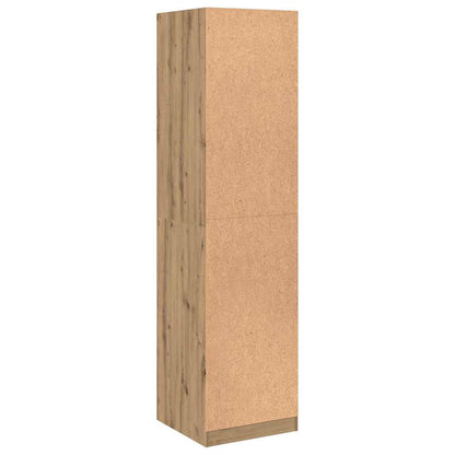 vidaXL Wardrobe Artisian Oak 50x50x200 cm Engineered Wood - Brown