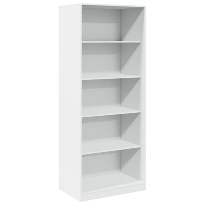 vidaXL Wardrobe White 80x50x200 cm Engineered Wood - 65771