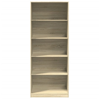 vidaXL Wardrobe Sonoma Oak 80x50x200 cm Engineered Wood - Brown - 65776