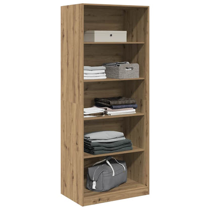 vidaXL Wardrobe Artisian Oak 80x50x200 cm Engineered Wood - Brown - 65790