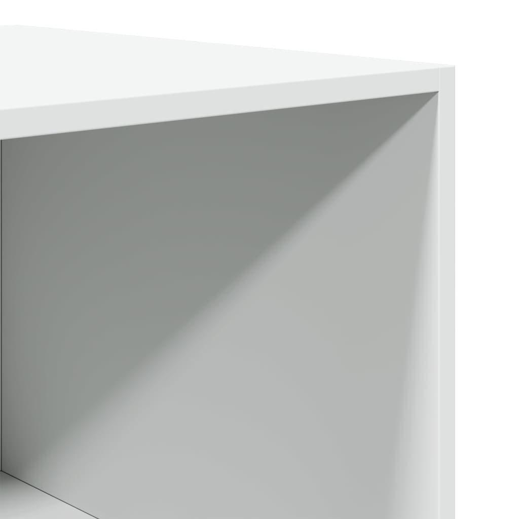 vidaXL Wardrobe White 100x50x200 cm Engineered Wood
