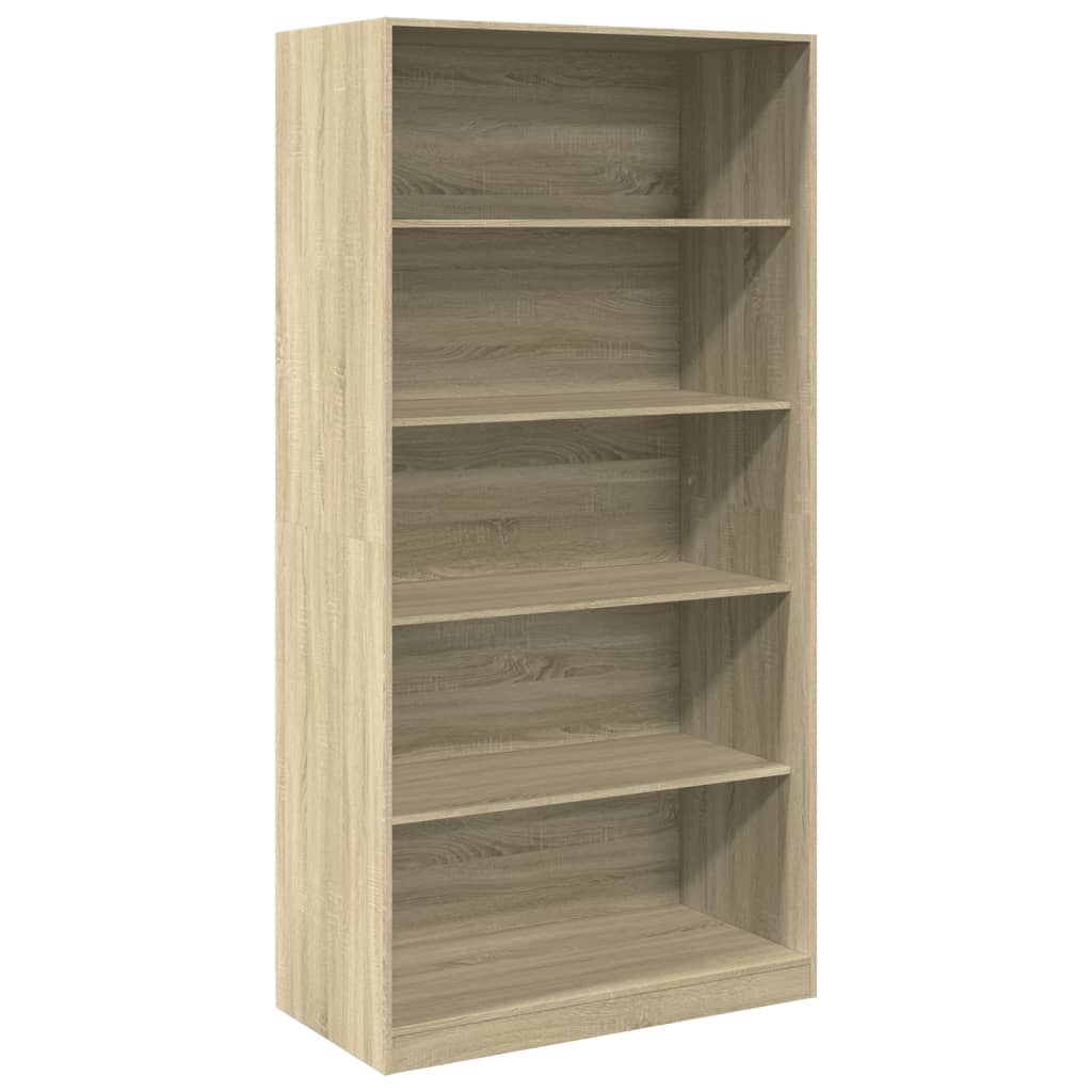 vidaXL Wardrobe Sonoma Oak 100x50x200 cm Engineered Wood - Brown