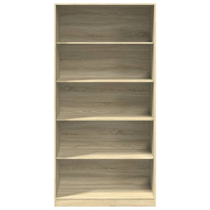 vidaXL Wardrobe Sonoma Oak 100x50x200 cm Engineered Wood - Brown