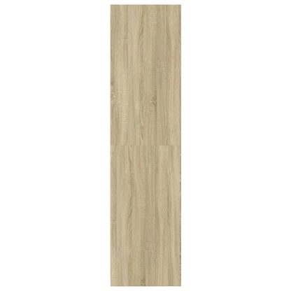 vidaXL Wardrobe Sonoma Oak 100x50x200 cm Engineered Wood - Brown