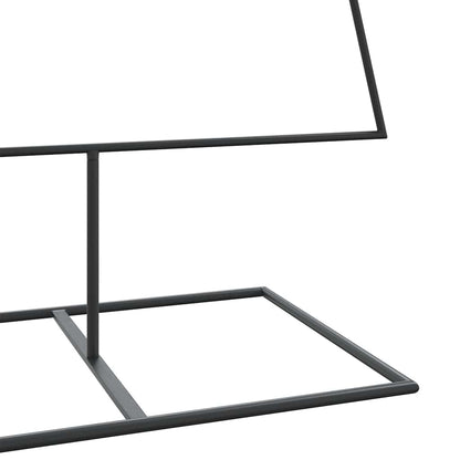 vidaXL Metal Christmas Tree for Decoration Black 180 cm