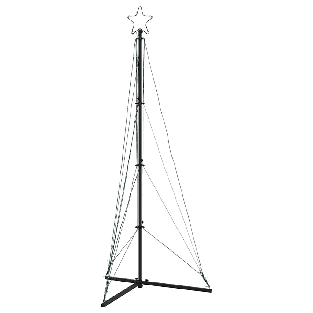 vidaXL LED Christmas Tree 363 LEDs Warm White 182 cm - 180 cm - 55466