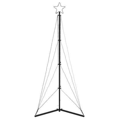 vidaXL LED Christmas Tree 363 LEDs Warm White 182 cm - 180 cm - 55466