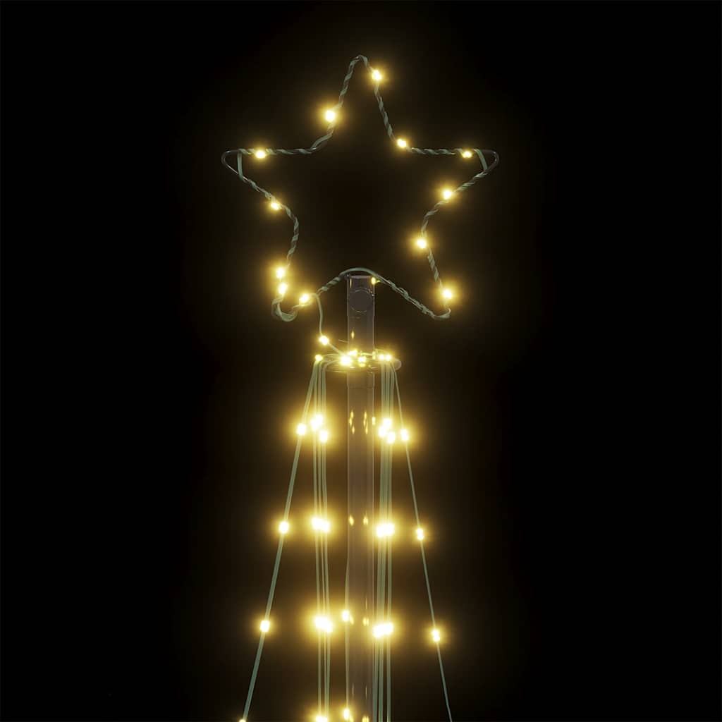 vidaXL LED Christmas Tree 363 LEDs Warm White 182 cm - 180 cm - 55466