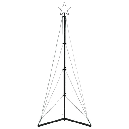 vidaXL LED Christmas Tree 363 LEDs Cold White 182 cm - 180 cm - 55473