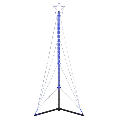 vidaXL LED Christmas Tree 363 LEDs Blue 182 cm - 180 cm