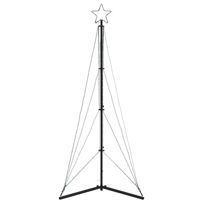 vidaXL LED Christmas Tree 363 LEDs Blue 182 cm - 180 cm