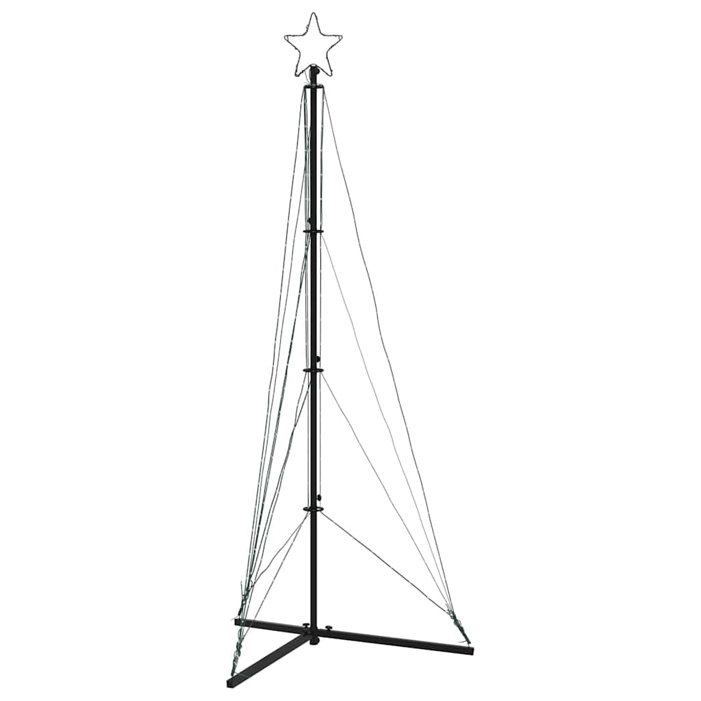 vidaXL LED Christmas Tree 363 LEDs Blue 182 cm - 180 cm