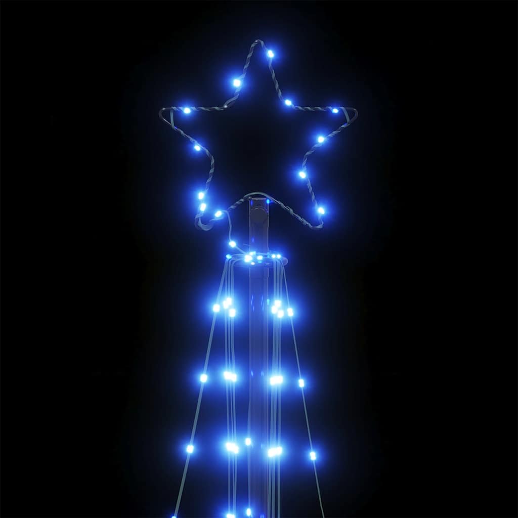 vidaXL LED Christmas Tree 363 LEDs Blue 182 cm - 180 cm