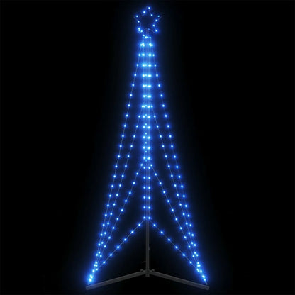 vidaXL LED Christmas Tree 363 LEDs Blue 182 cm - 180 cm