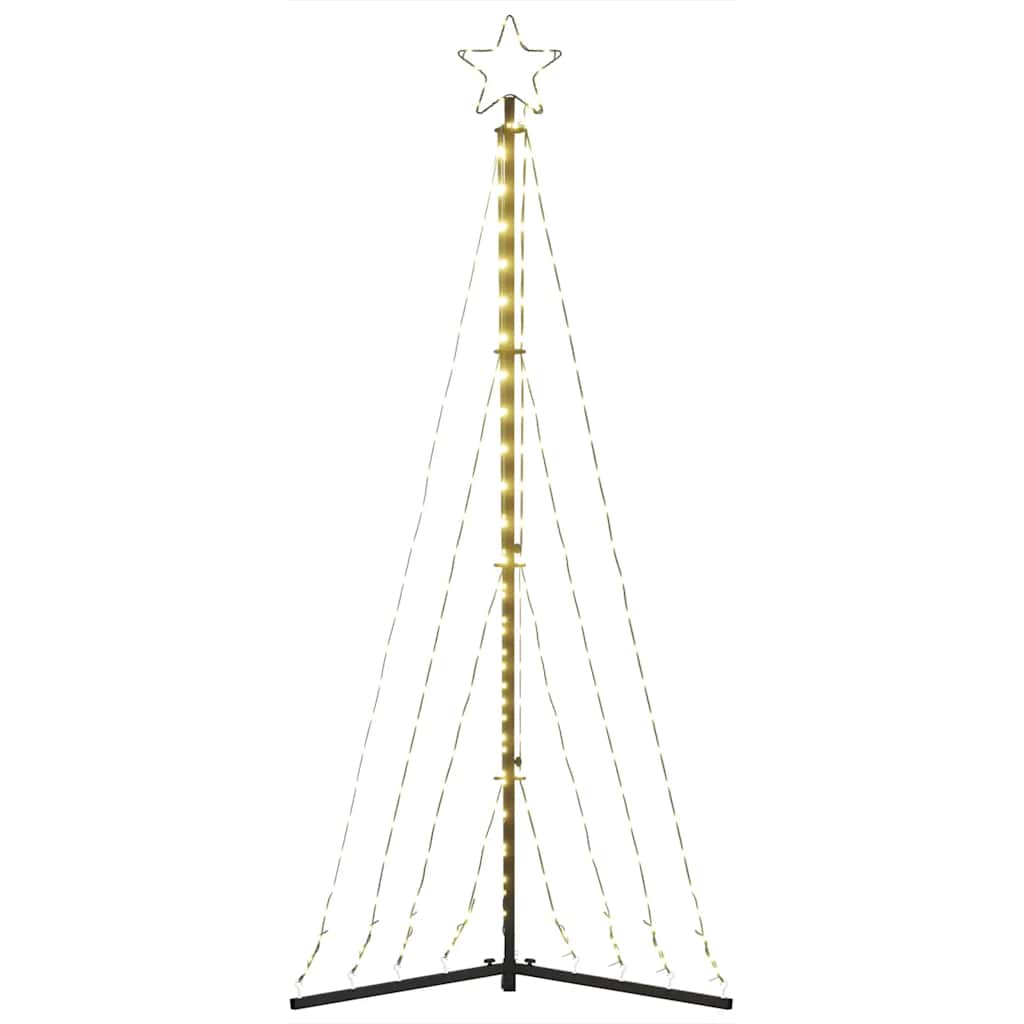 vidaXL LED Christmas Tree 339 LEDs Warm White 187 cm - 180 cm