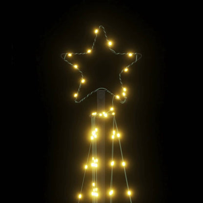vidaXL LED Christmas Tree 339 LEDs Warm White 187 cm - 180 cm