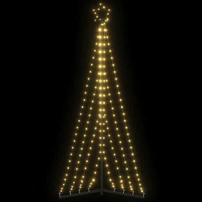 vidaXL LED Christmas Tree 339 LEDs Warm White 187 cm - 180 cm