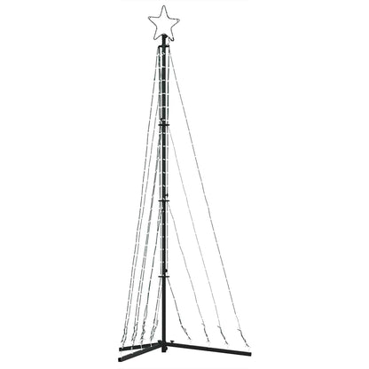 vidaXL LED Christmas Tree 339 LEDs Cold White 187 cm - 180 cm