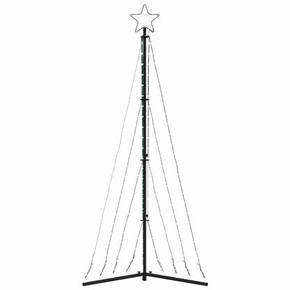 vidaXL LED Christmas Tree 339 LEDs Cold White 187 cm - 180 cm
