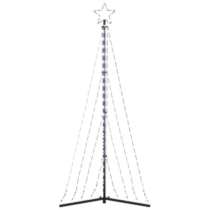 vidaXL LED Christmas Tree 339 LEDs Cold White 187 cm - 180 cm