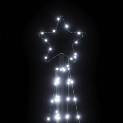 vidaXL LED Christmas Tree 339 LEDs Cold White 187 cm - 180 cm