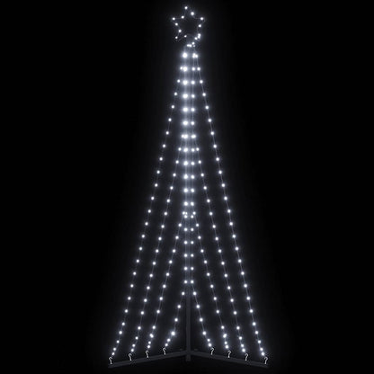 vidaXL LED Christmas Tree 339 LEDs Cold White 187 cm - 180 cm