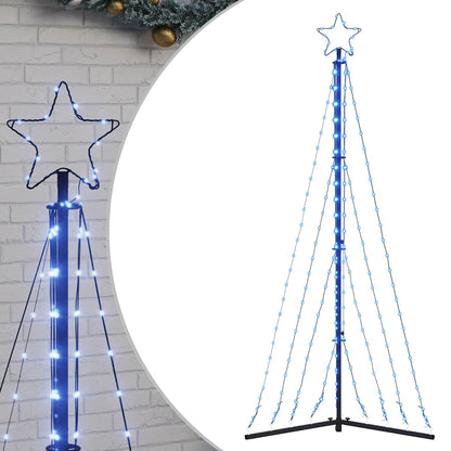 vidaXL LED Christmas Tree 339 LEDs Blue 187 cm - 180 cm