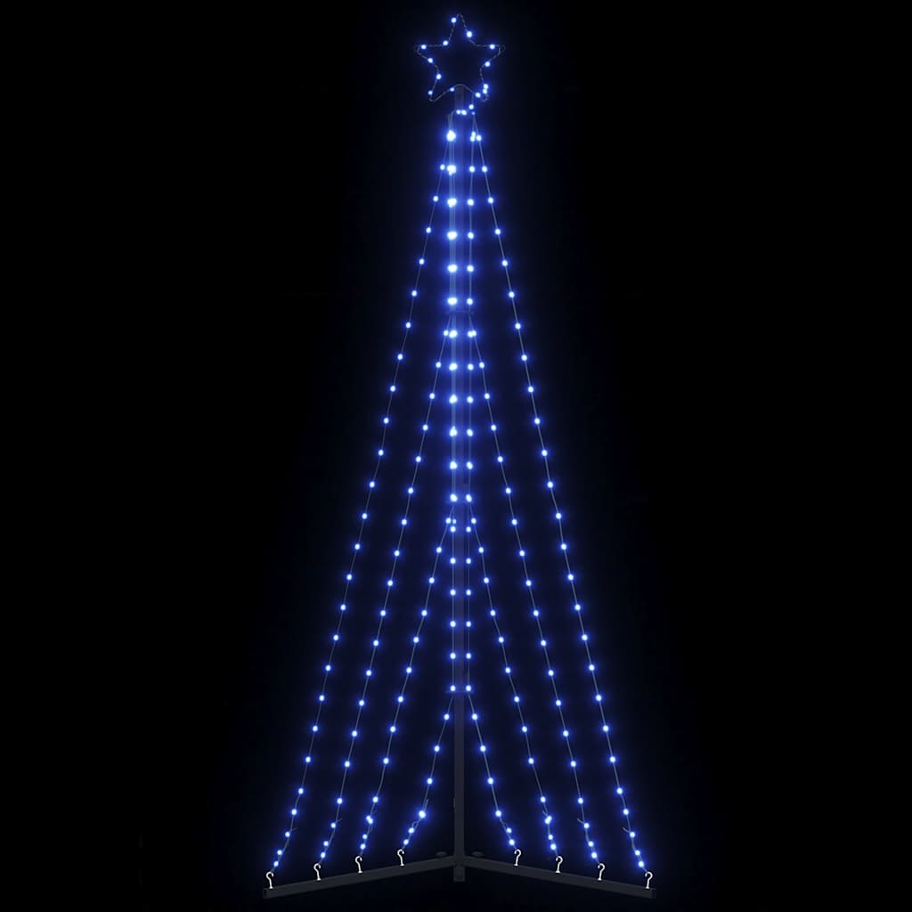 vidaXL LED Christmas Tree 339 LEDs Blue 187 cm - 180 cm