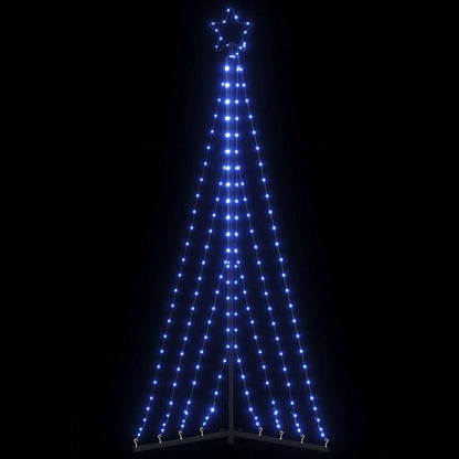 vidaXL LED Christmas Tree 339 LEDs Blue 187 cm - 180 cm