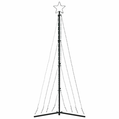 vidaXL LED Christmas Tree 339 LEDs Colorful 187 cm - Multicolour - 180 cm