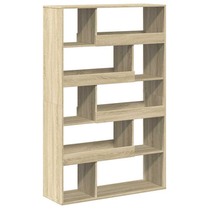 vidaXL Bookcase Sonoma Oak 100x33x156,5 cm Engineered Wood - Brown