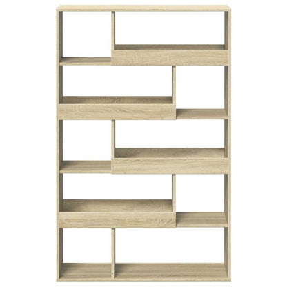 vidaXL Bookcase Sonoma Oak 100x33x156,5 cm Engineered Wood - Brown