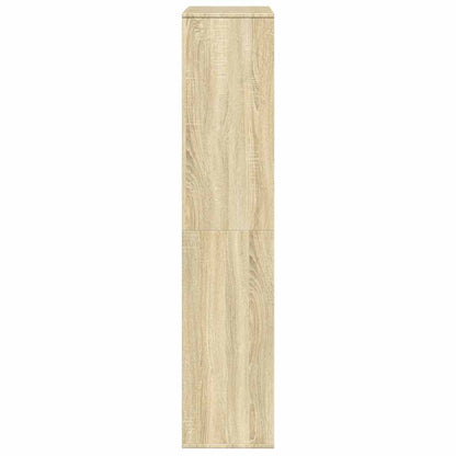 vidaXL Bookcase Sonoma Oak 100x33x156,5 cm Engineered Wood - Brown