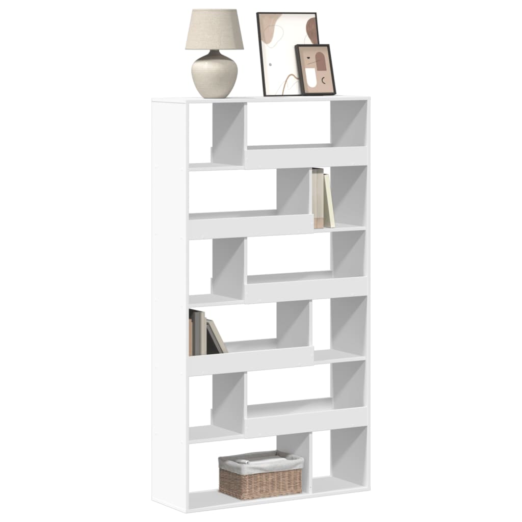 vidaXL Bookcase White 100x33x187,5 cm Engineered Wood