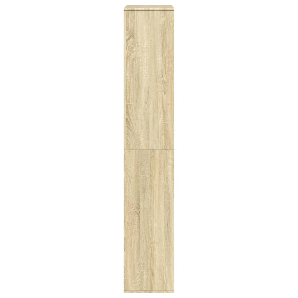 vidaXL Bookcase Sonoma Oak 100x33x187,5 cm Engineered Wood - Brown