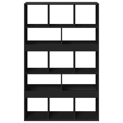 vidaXL Bookcase Black 100x33x156.5 cm Engineered Wood