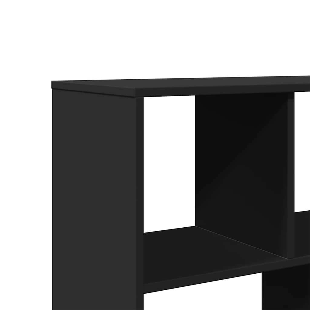 vidaXL Bookcase Black 100x33x156.5 cm Engineered Wood