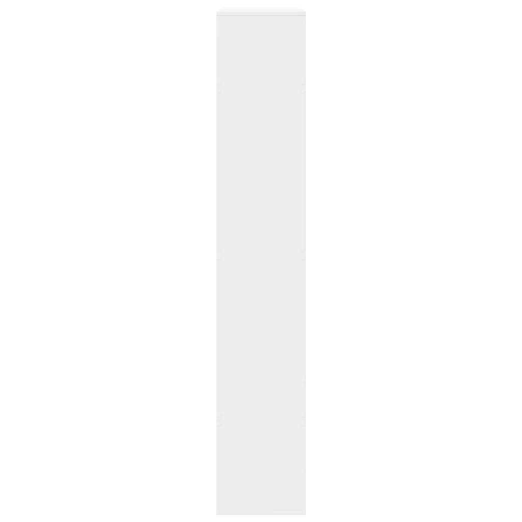 vidaXL Bookcase White 100x33x187.5 cm Engineered Wood