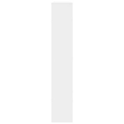 vidaXL Bookcase White 100x33x187.5 cm Engineered Wood