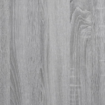 vidaXL Bookcase Grey Sonoma 100x33x187.5 cm Engineered Wood