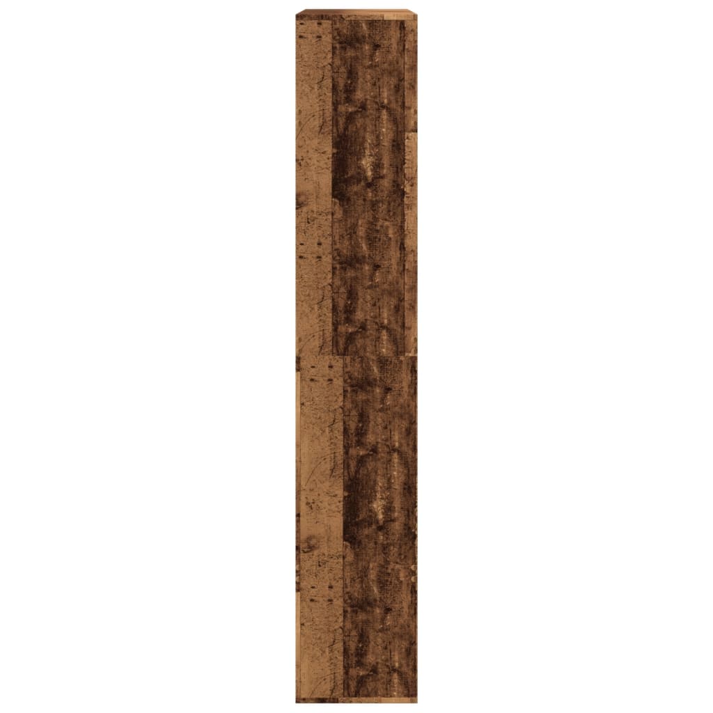 vidaXL Bookcase Old Wood 100x33x187.5 cm Engineered Wood - Brown