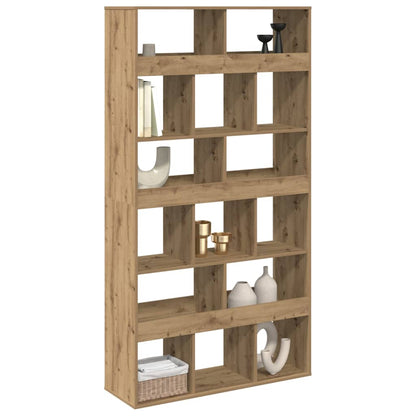 vidaXL Bookcase Artisan Oak 100x33x187.5 cm Engineered Wood - Brown