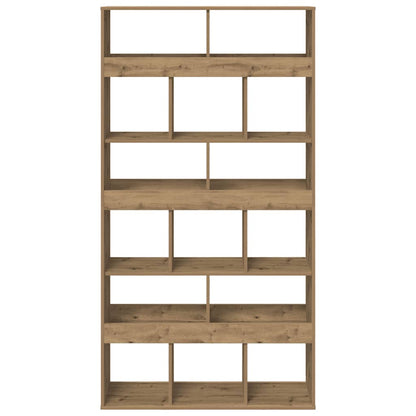 vidaXL Bookcase Artisan Oak 100x33x187.5 cm Engineered Wood - Brown