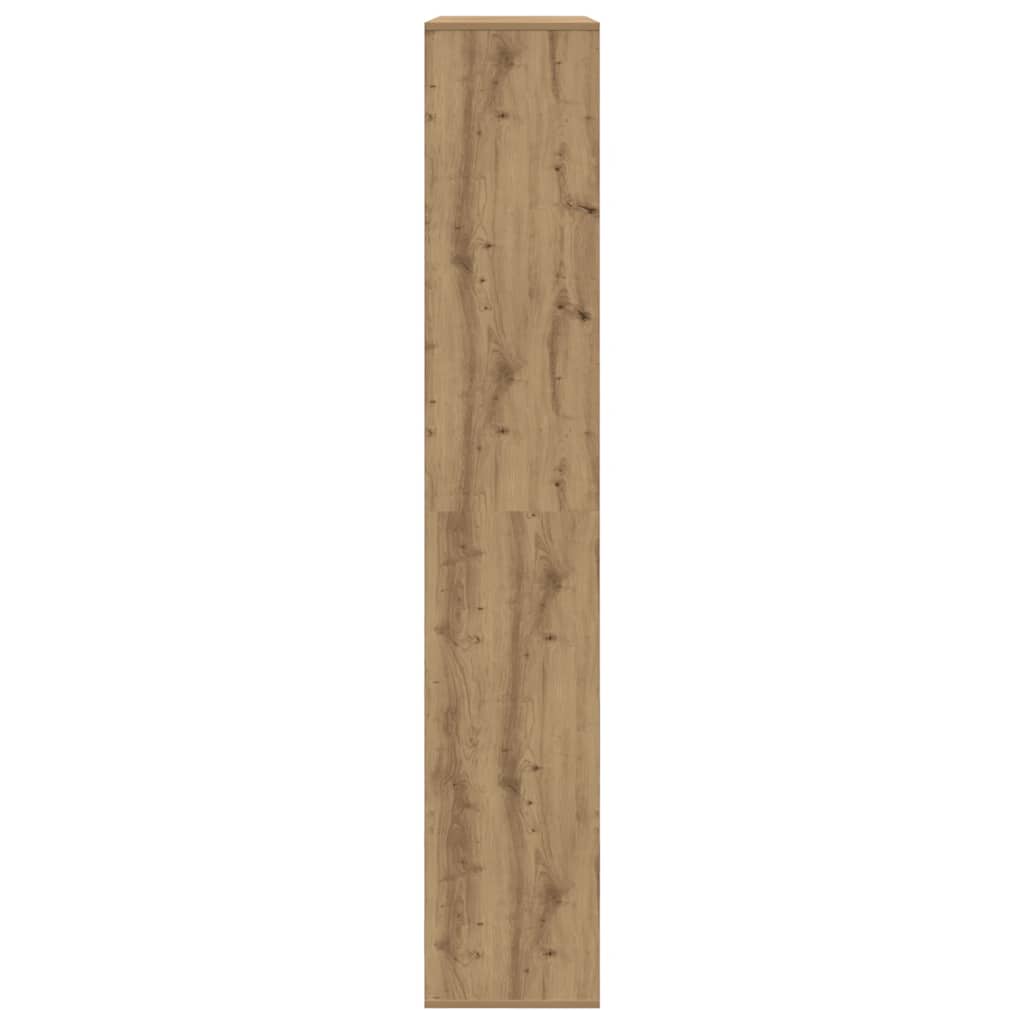 vidaXL Bookcase Artisan Oak 100x33x187.5 cm Engineered Wood - Brown