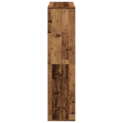 vidaXL Bookcase Old Wood 100x33x135 cm Engineered Wood - Brown
