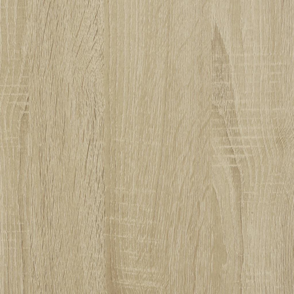 vidaXL Bookcase Sonoma Oak 100x33x155.5 cm Engineered Wood - Brown