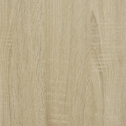 vidaXL Bookcase Sonoma Oak 100x33x155.5 cm Engineered Wood - Brown